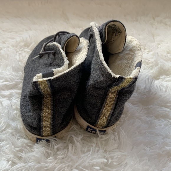 Keds Grey & White Slip-On Soft Sneakers - Picture 4 of 10